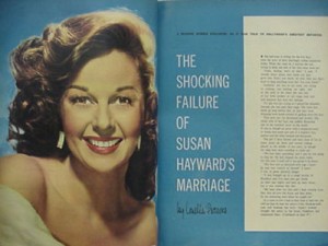 Article from Modern Screen: The Shocking Failure of Susan Hayward's Marriage