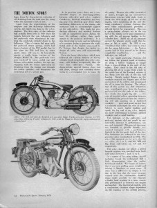 Excerpted from our "motorcycle sport: January, 1972 issue