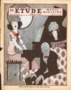 Art Deco Magazine Cover - Etude, August 1926