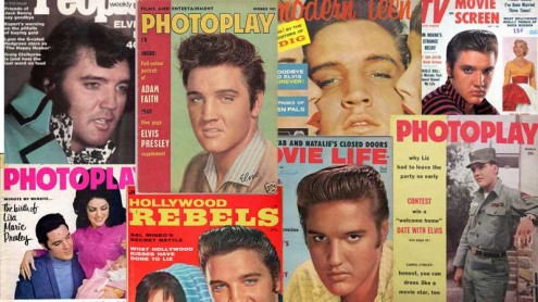 Elvis Presley magazine covers