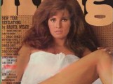 Raquel welch on the cover of British magazine King