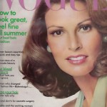 Young Raquel Welch on cover of 1973 Vogue