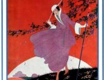 Vogue Magazine Cover Art from March 1916 issue