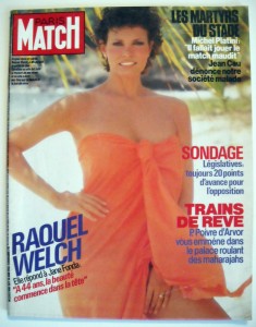 Raquel Welch: Paris Match