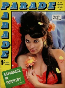 Parade magazine: Raquel Welch Cover
