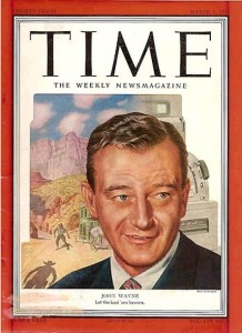 John Wayne on the cover of Time Magazine - 1952