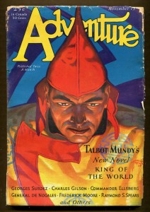 Adventure Magazine: November 15, 1930