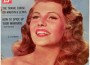 Red Headed Rita Hayworth on cover of 1953 Screenland