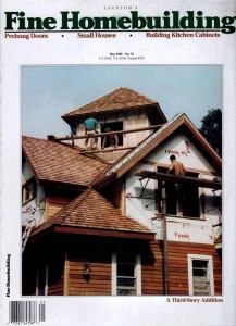 Fine Homebuilding:  May 1992