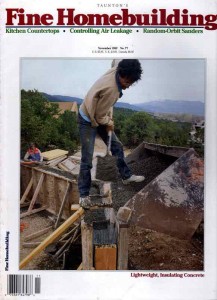 Fine Homebuilding:  November 1992