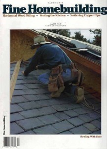 Fine Homebuilding: July 1995