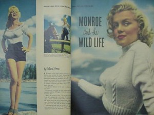 Monroe Article and Photos from Modern Screen 11/53